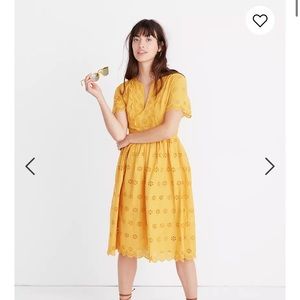 Madewell Embroidered Dress